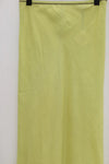 BASERANGE tight skirt SKDY-SL-SP24 green and yellow (SKDY-SL-000)